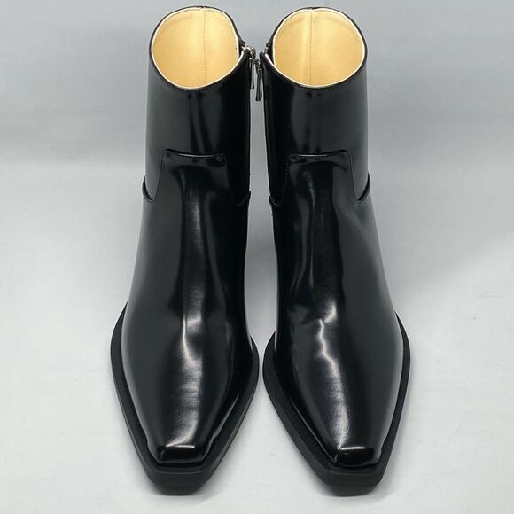 Proenza Schouler Bronco 40MM Calfskin Ankle Boots size 37.5 - Picture 7 of 13